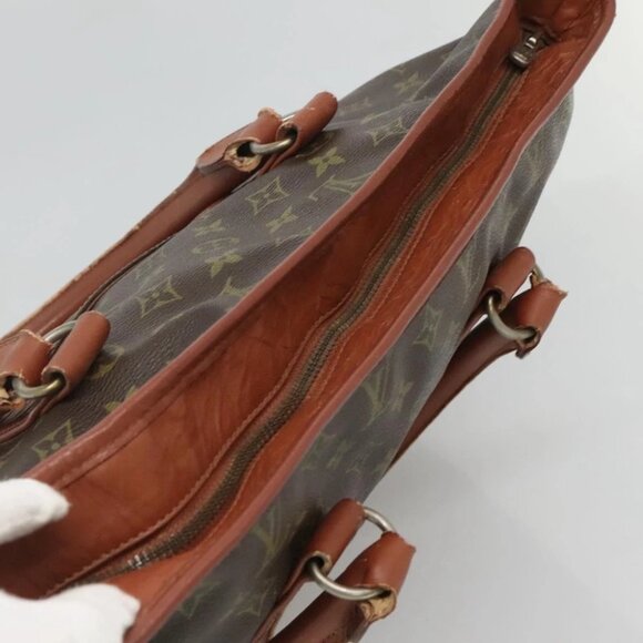 LOUIS VUITTON Monogram Sac Weekend PM Hand Bag Vintage M42425 LV Auth - Picture 10 of 15